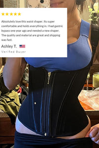 Willluxe® CurveFlex - Double Waistband Corset Waist Trainer