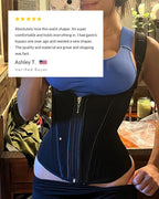 Willluxe® CurveFlex - Double Waistband Corset Waist Trainer