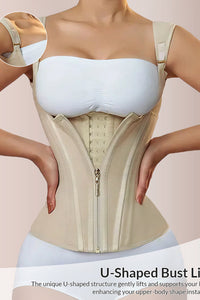 Willluxe® CurveFlex - Double Waistband Corset Waist Trainer