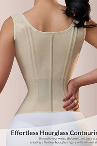 Willluxe® CurveFlex - Double Waistband Corset Waist Trainer