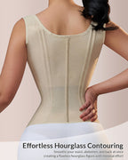 Willluxe® CurveFlex - Double Waistband Corset Waist Trainer