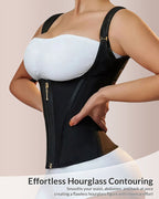 Willluxe® CurveFlex - Double Waistband Corset Waist Trainer