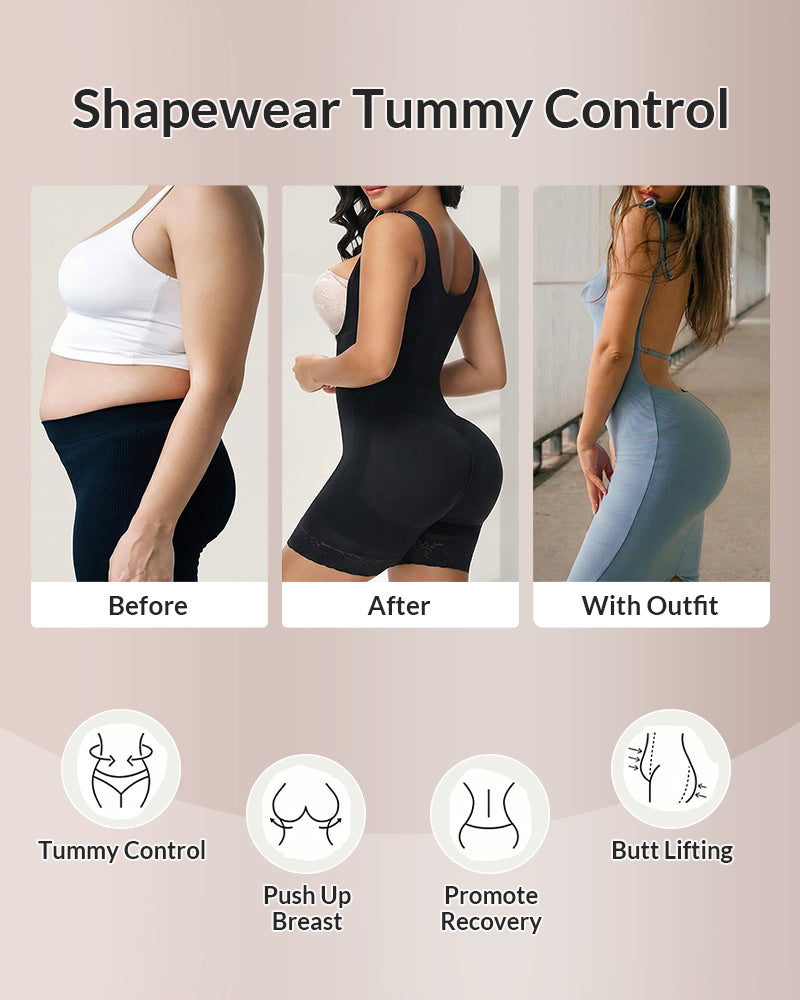 Willluxe® CurveFlex - Firm-Compression Tummy Control Shaping Garment