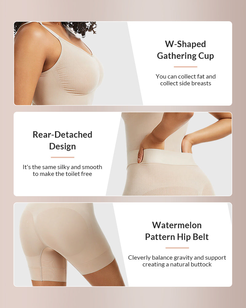 Willluxe® CurveFlex - All-in-One Bodysuit with Easy-Off Design