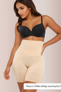 Willluxe® CurveFlex - High Waisted Seamless Sculpting Shorts