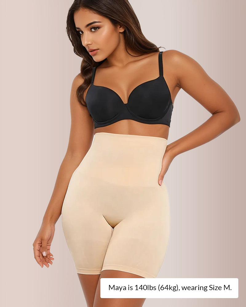 Willluxe® CurveFlex - High Waisted Seamless Sculpting Shorts
