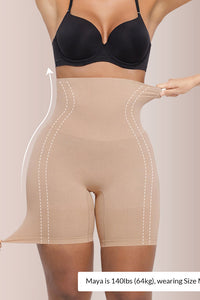 Willluxe® CurveFlex - High Waisted Seamless Sculpting Shorts