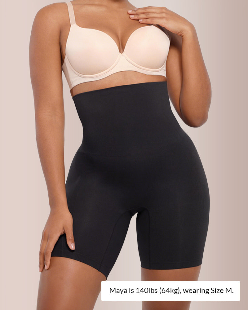Willluxe® CurveFlex - High Waisted Seamless Sculpting Shorts
