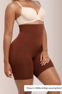 Willluxe® CurveFlex - High Waisted Seamless Sculpting Shorts