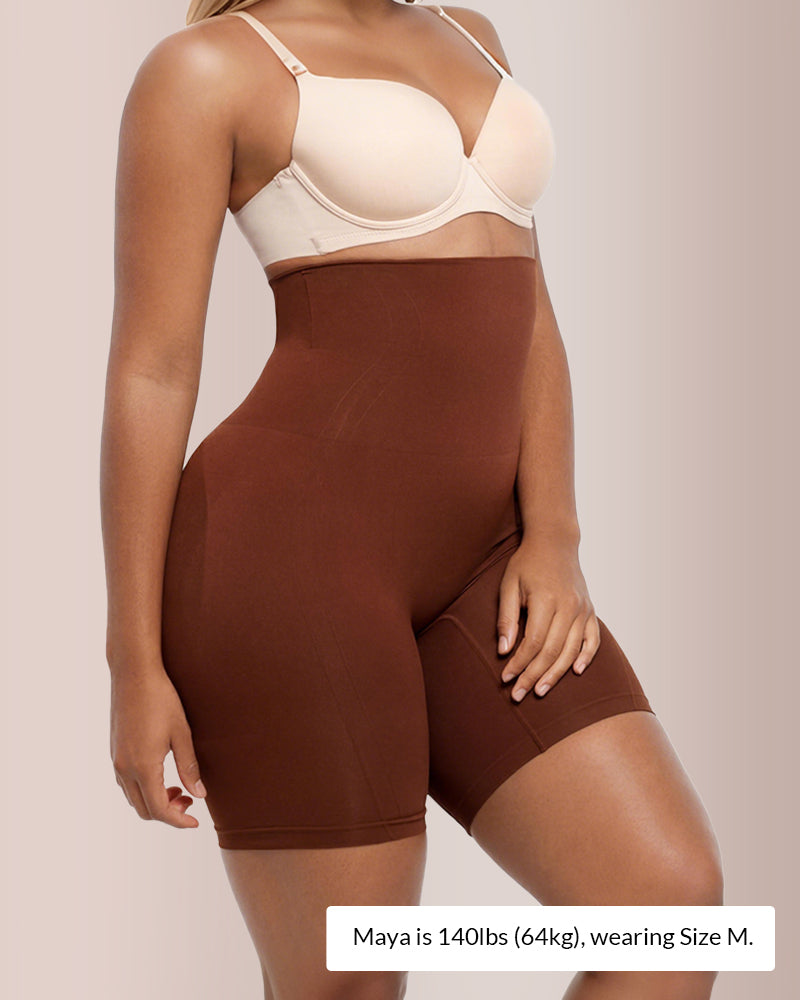 Willluxe® CurveFlex - High Waisted Seamless Sculpting Shorts