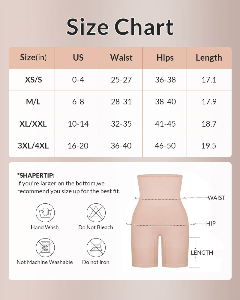 Willluxe® CurveFlex - High Waisted Seamless Sculpting Shorts