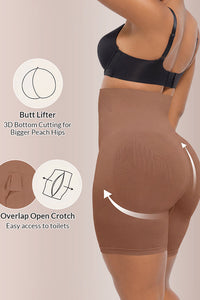 Willluxe® CurveFlex - High Waisted Seamless Sculpting Shorts