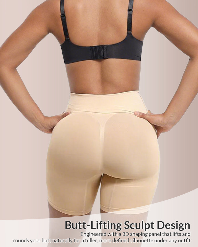 Willluxe® CurveFlex - High Waisted Seamless Sculpting Shorts