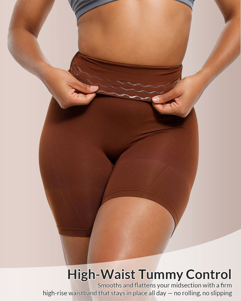 Willluxe® CurveFlex - High Waisted Seamless Sculpting Shorts