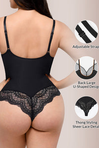 Willluxe® Sculpting Lace Shapewear Bodysuit
