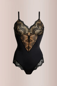 Willluxe® Sculpting Lace Shapewear Bodysuit