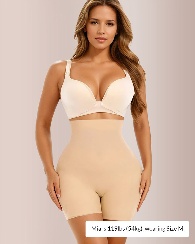 Willluxe® High-Waist Tummy Control Butt Lifter Shorts