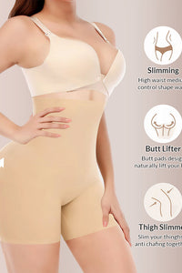Willluxe® High-Waist Tummy Control Butt Lifter Shorts
