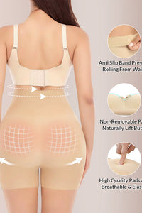 Willluxe® High-Waist Tummy Control Butt Lifter Shorts
