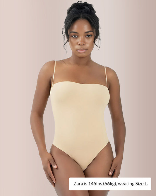 WILLLUXE® Convertible Strap Cami Bodysuit