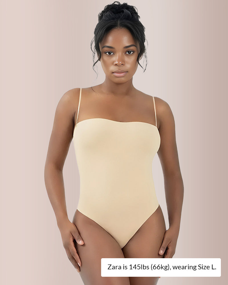 Willluxe® Convertible Strap Cami Bodysuit