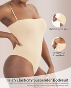 Willluxe® Convertible Strap Cami Bodysuit