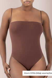Willluxe® Convertible Strap Cami Bodysuit