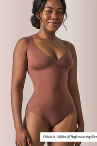 Willluxe® Seamless Tummy Control Shapewear Bodysuit