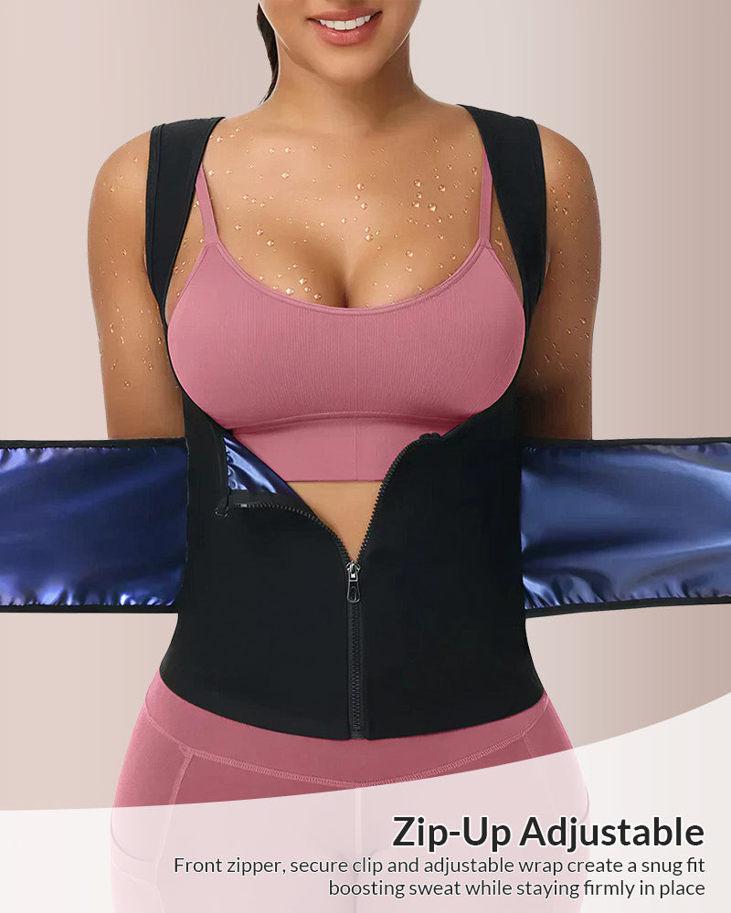 Willluxe® Adjustable Thermal Waist Trainer Tank Top