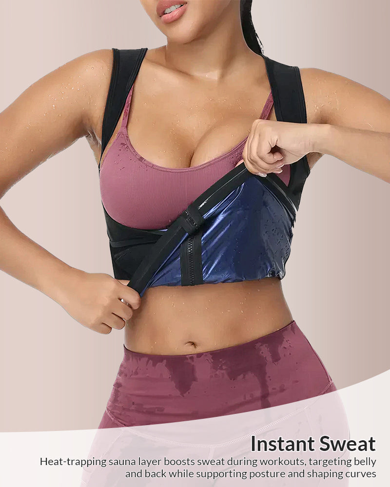 Willluxe® Adjustable Thermal Waist Trainer Tank Top
