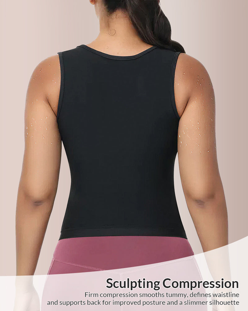 Willluxe® Adjustable Thermal Waist Trainer Tank Top