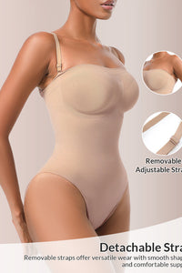 Willluxe® Seamless Sculpt Bandeau Bodysuit