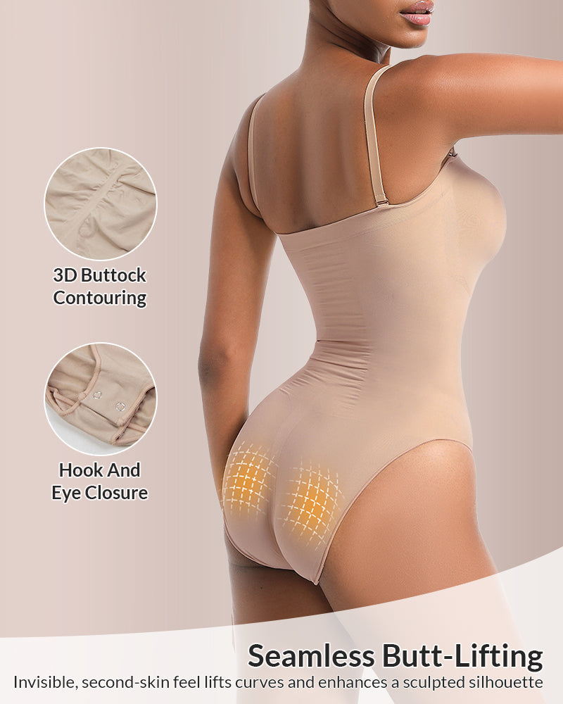Willluxe® Seamless Sculpt Bandeau Bodysuit