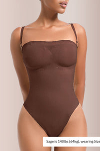 Willluxe® Seamless Sculpt Bandeau Bodysuit