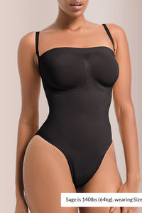 Willluxe® Seamless Sculpt Bandeau Bodysuit