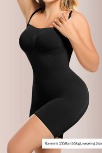 Willluxe® Detachable Straps Seamless Bandeau Shaping Bodysuit