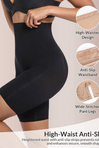 Willluxe® Sculpt & Lift Seamless High-Waisted Shapewear Shorts
