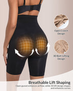 Willluxe® Sculpt & Lift Seamless High-Waisted Shapewear Shorts
