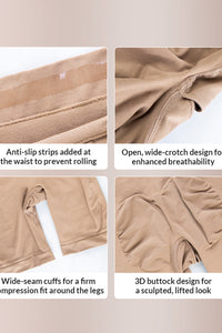Willluxe® Sculpt & Lift Seamless High-Waisted Shapewear Shorts