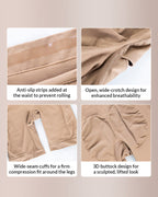 Willluxe® Sculpt & Lift Seamless High-Waisted Shapewear Shorts