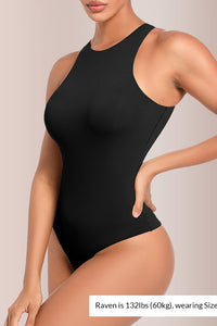 Willluxe® Seamless Crew Neck Sculpting Bodysuit Shapewear