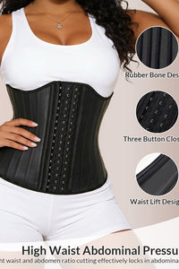 Willluxe® Sculpting W-Curve Waist Trainer Corset with Adjustable Hooks