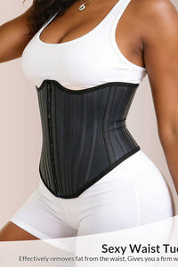 Willluxe® Sculpting W-Curve Waist Trainer Corset with Adjustable Hooks