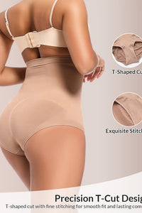 Willluxe® Seamless High-Waisted Tummy Control Shaping Briefs