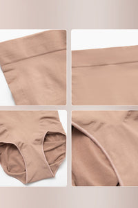 Willluxe® Seamless High-Waisted Tummy Control Shaping Briefs