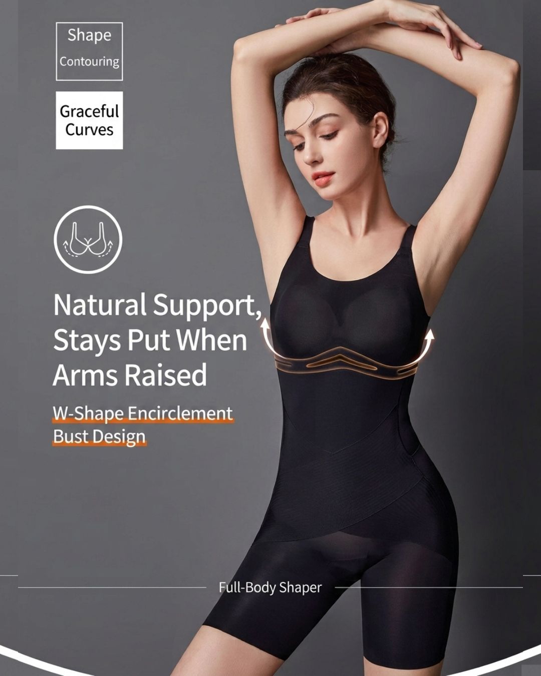 Willluxe® Ultra-Thin Breathable Shapewear Bodysuit