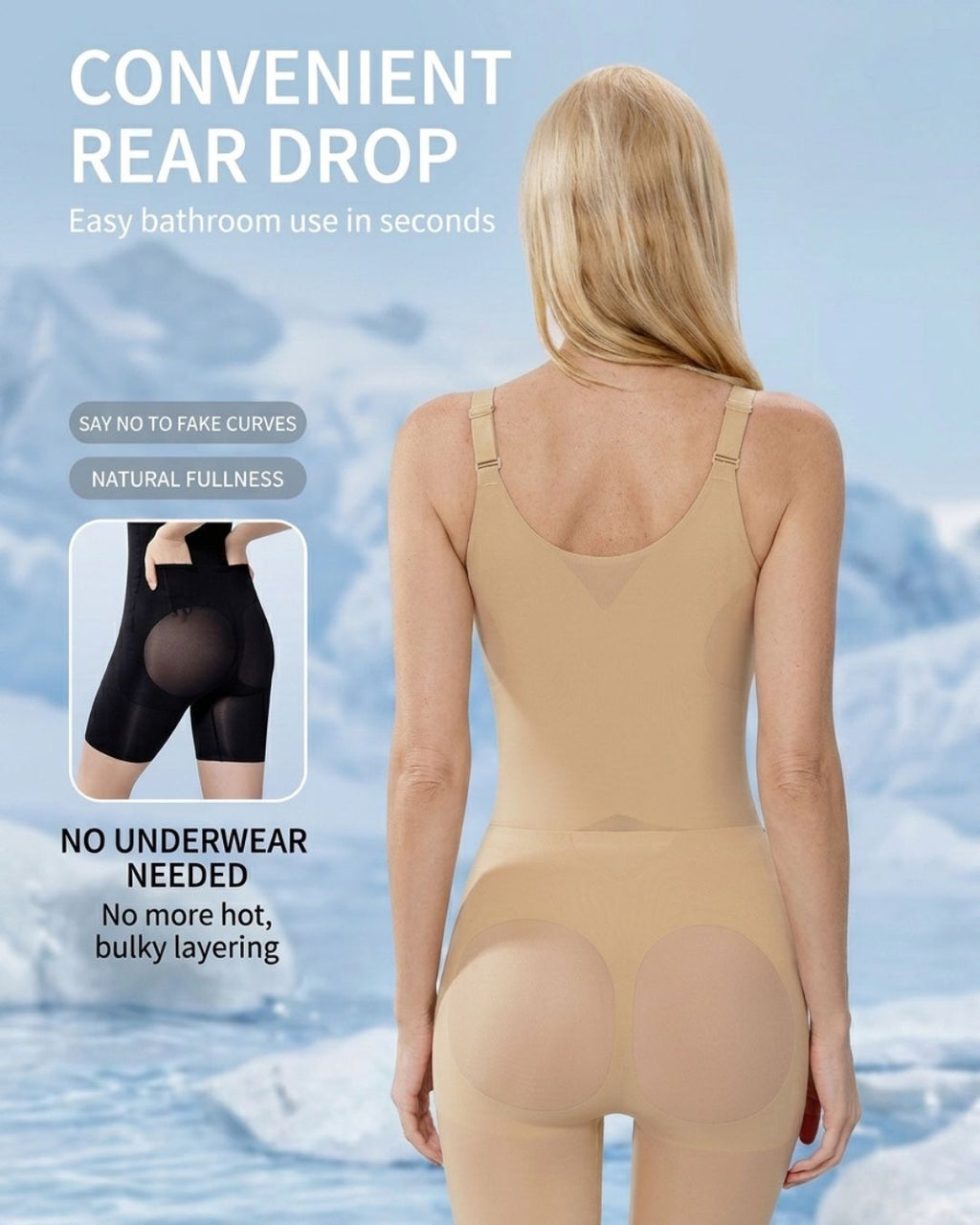 Willluxe® Tummy Control & Butt-Lifting Bodysuit