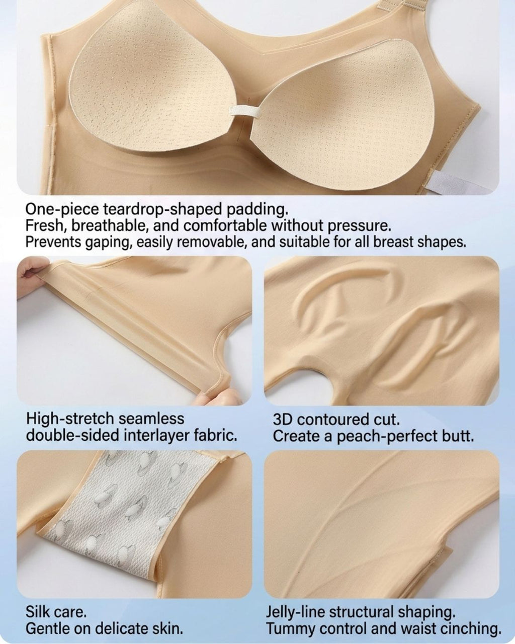 Willluxe® Tummy Control & Butt-Lifting Bodysuit