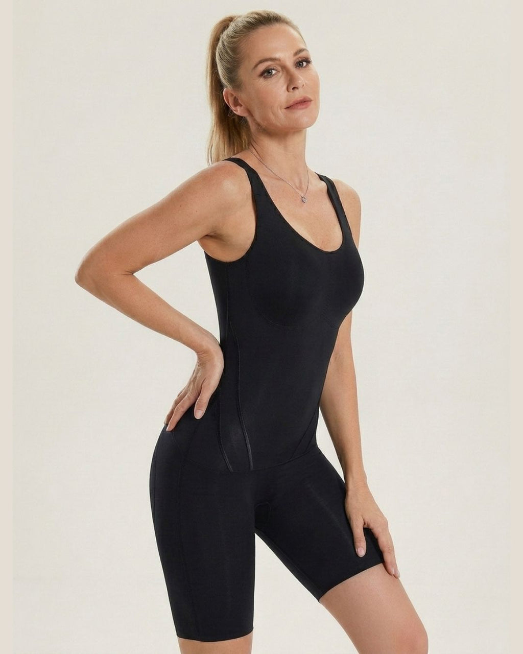 Willluxe® Tummy Control Built-In Bra Shapewear Bodysuit