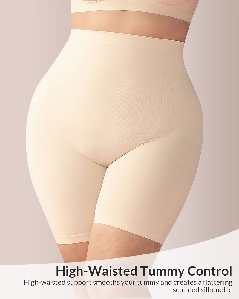 Willluxe® Seamless High-Waist Sculpting Shorts